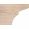 Ekena Millwork Monterey Smooth Rafter Tail, Douglas Fir, 5 1/2"W x 12"H x 16"L RFT06X12X16MON00SDF - alternate 4